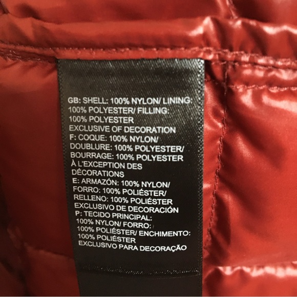 The North Face Men's Thermoball Eco Jacket Size Large Brick House Red - Picture 6 of 7